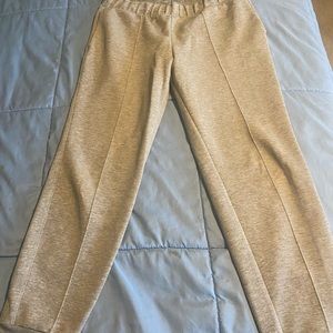 Grey unisex Uniqlo sweatpants
